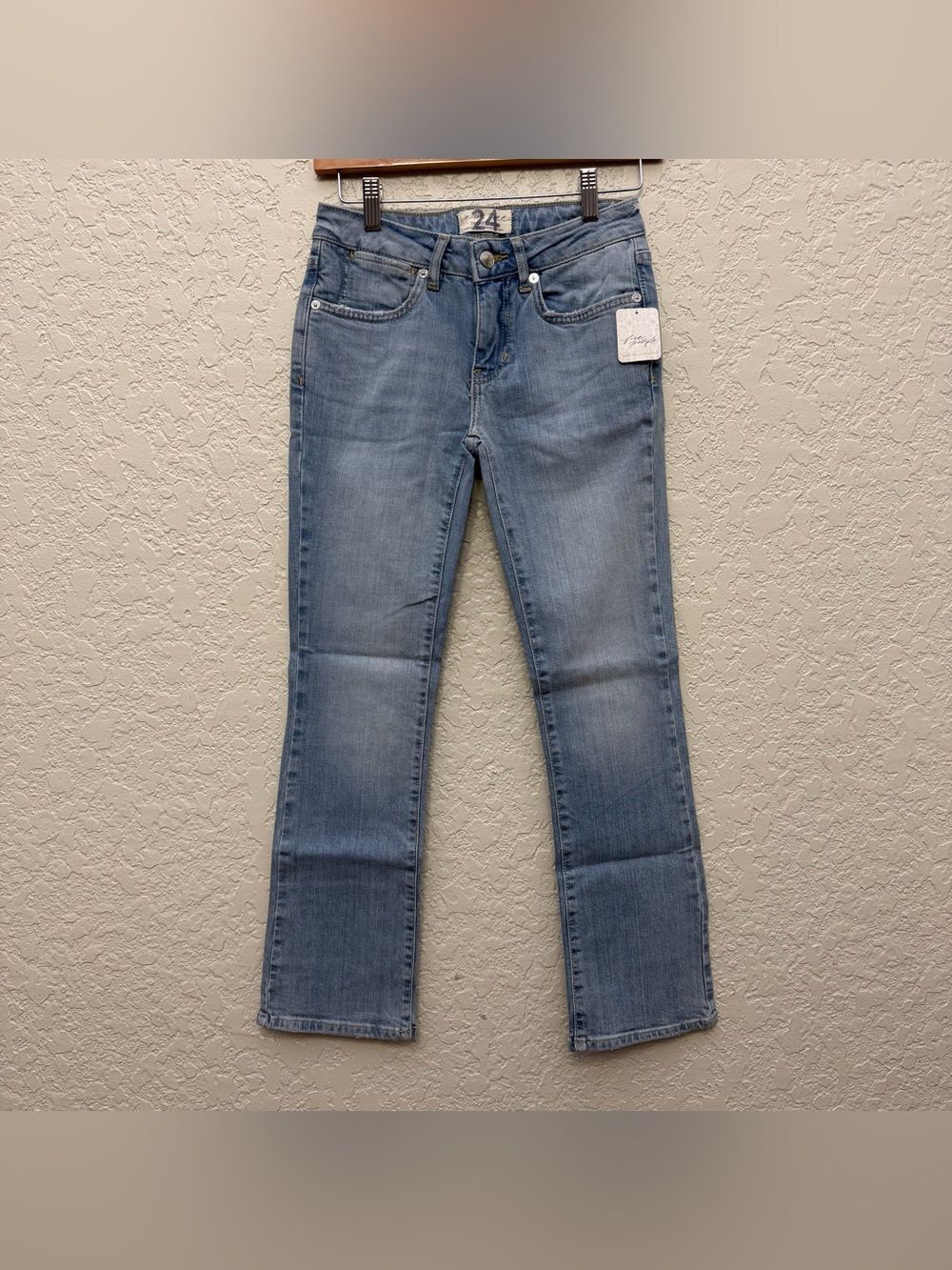 Free People Liv Crop Flare Low Rise Jeans